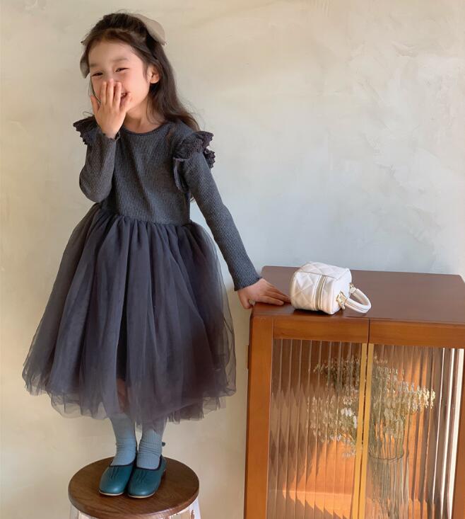 2024★春秋新作★韓国風子供服★ワンピース★90-140CM