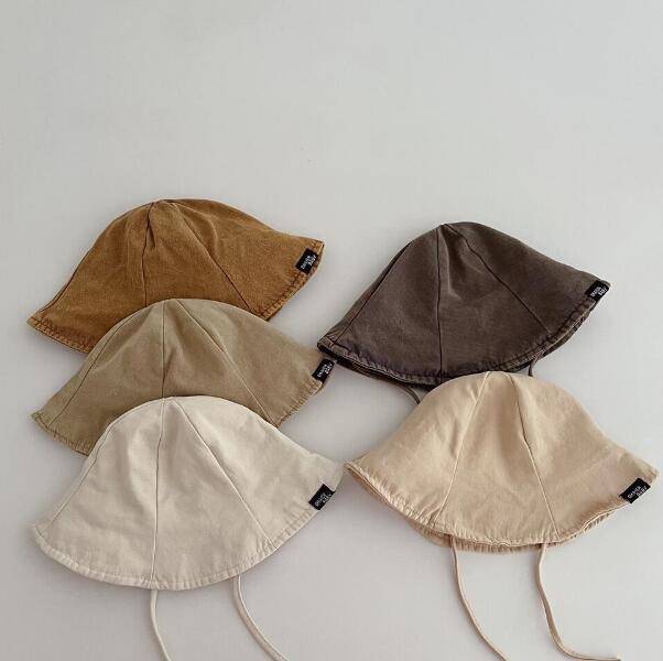 「2024」子供用★帽子★バケットハット★キッズ★男女兼用★カジュアル★4色