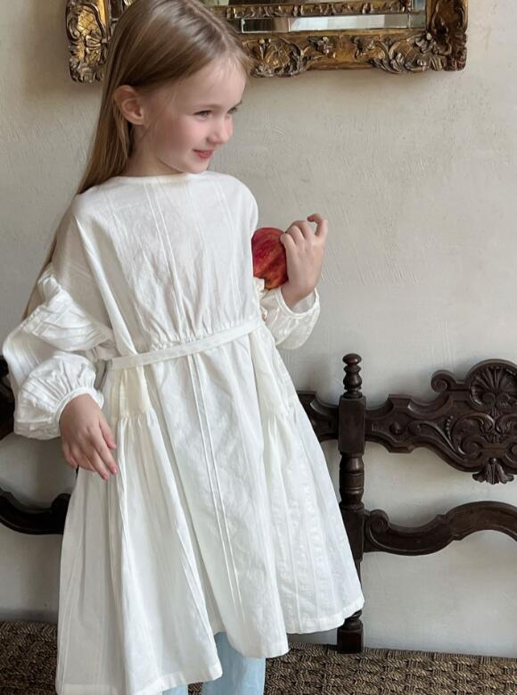 2024年otaly★子供服　ワンピース★90-130cm★