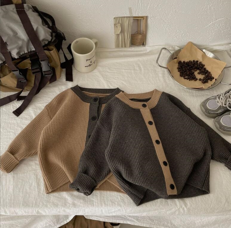 2024★秋冬新作★韓国風子供服★カーディガン★2色90-140CM
