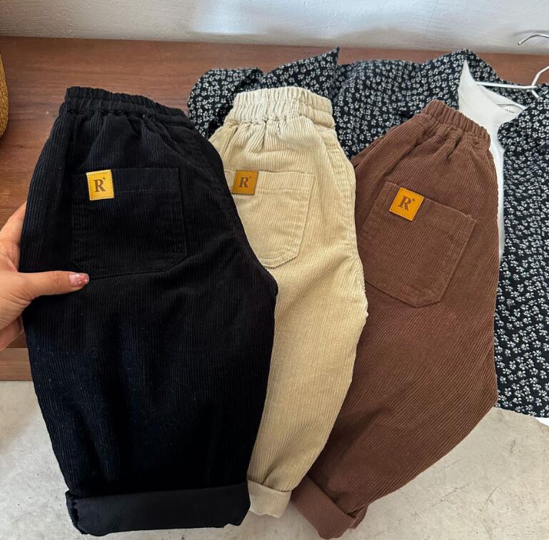 2024★春秋新作★韓国風子供服★ズボン★3色90-140CM