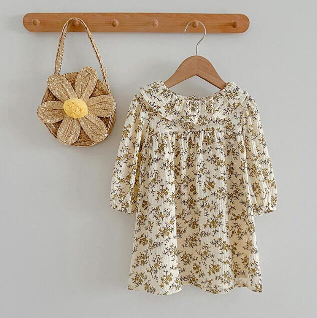 子供服★ワンピース★花柄★韓国風子供服★キッズ女の子★90-130CM