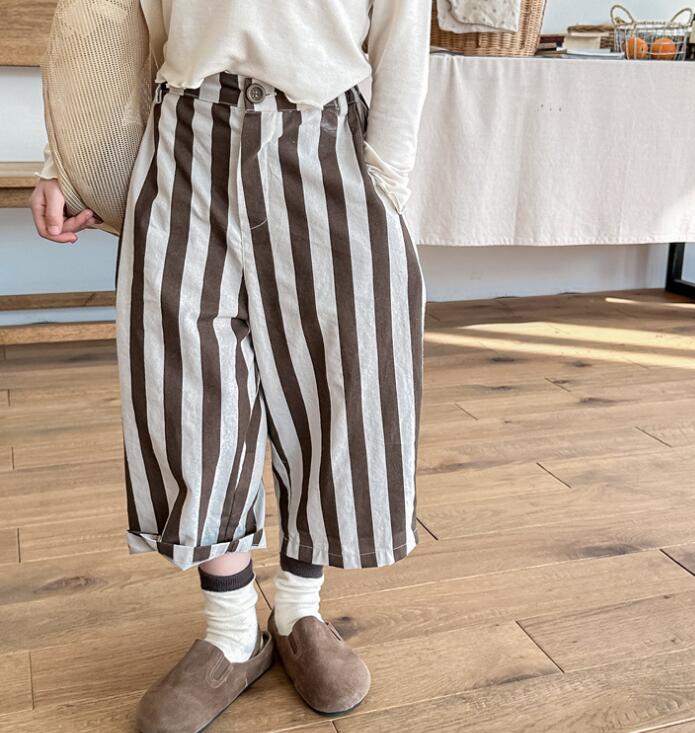 2024★春秋新作★韓国風子供服★ズボン★2色80-130CM