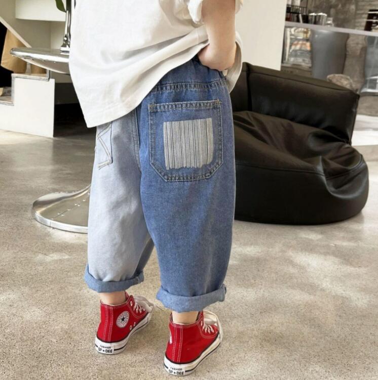 2024★春秋新作★韓国風子供服★ジーンズ★90-140CM