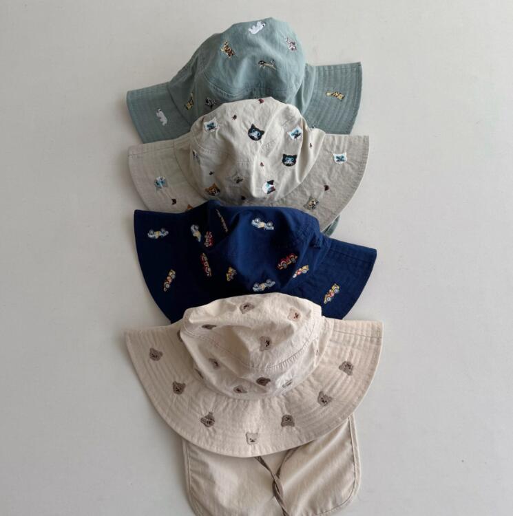 2024年夏新品★子供用★ベビー帽子　ハット★6種選べ