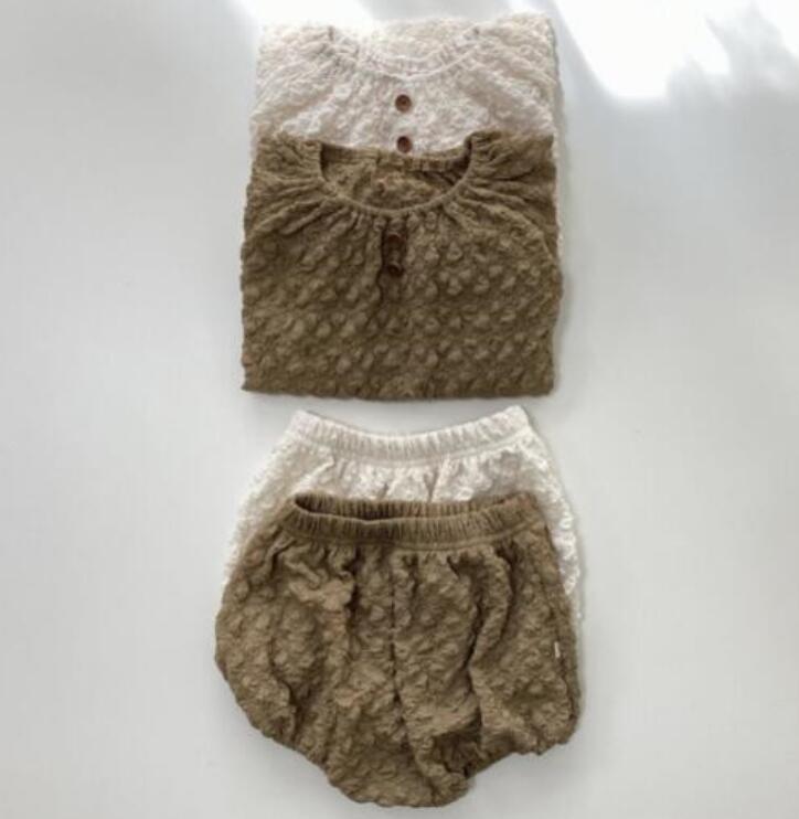 2024★春秋新作★韓国風子供服★トップス+ズボン2セット★2色80-110CM