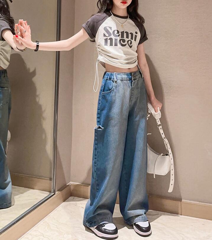 2024★春夏新作★韓国風子供服★トップス★ズボン★分けて販売★120-170CM