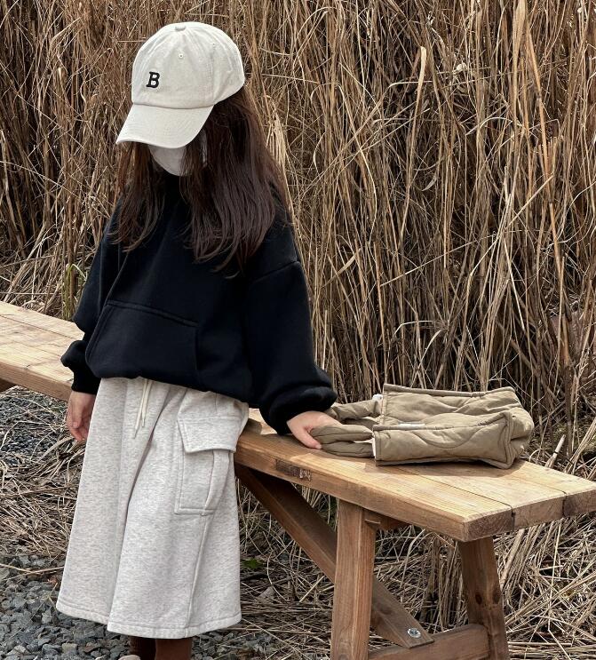 2024★秋冬新作★韓国風子供服★パーカー★裏起毛★100-160CM