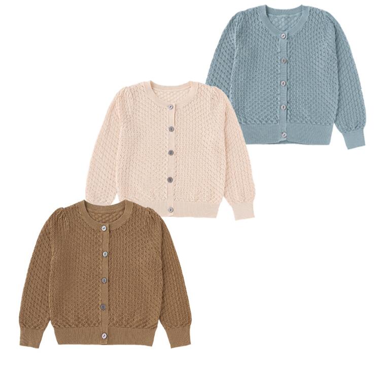 2024新品★子供服　カーディガン★80-130cm★3色