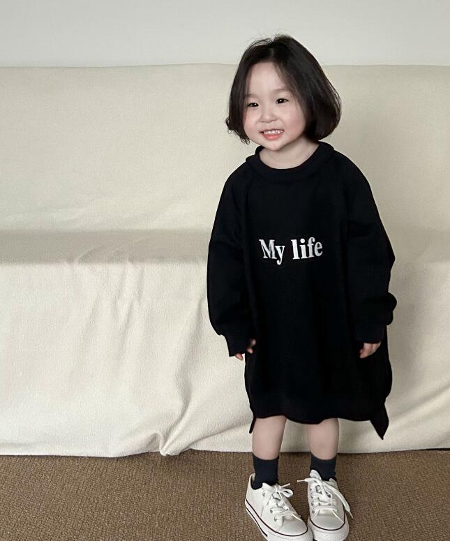 2024年新品★子供服 　ワンピース★90-140cm★2色