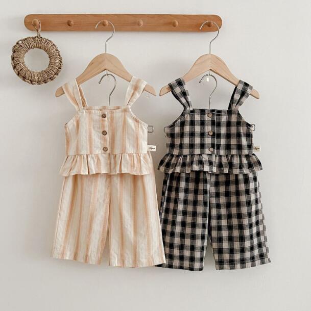 2024年新★子供服　トップス+ズボン　セット★73-110cm★2色