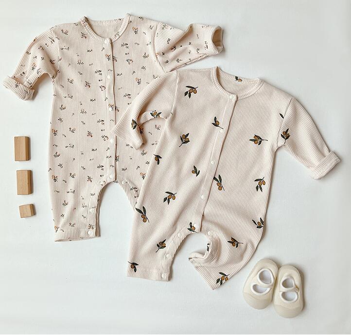 2024★春秋新作★韓国風ベビー服★ロンパース★2色66-90CM