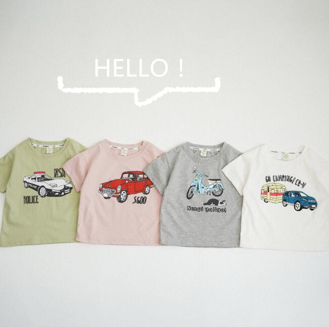 「2024」子供服★トップス★Tシャツ★キッズ★男女兼用★半袖★4色★80-130CM