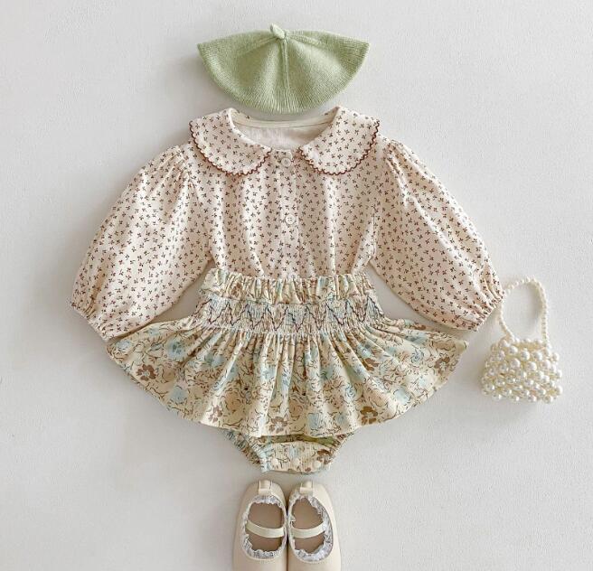 2024新型★ベビー服　トップス+ズボン　セット★66-100★