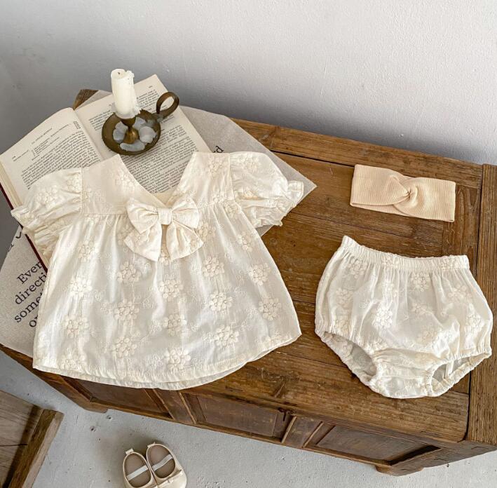 「2024」子供服★トップス+パンツ★セットアップ★刺繍★可愛い★66-100CM