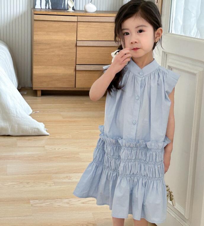2024新品★子供服　ワンピース★90-140cm★2色