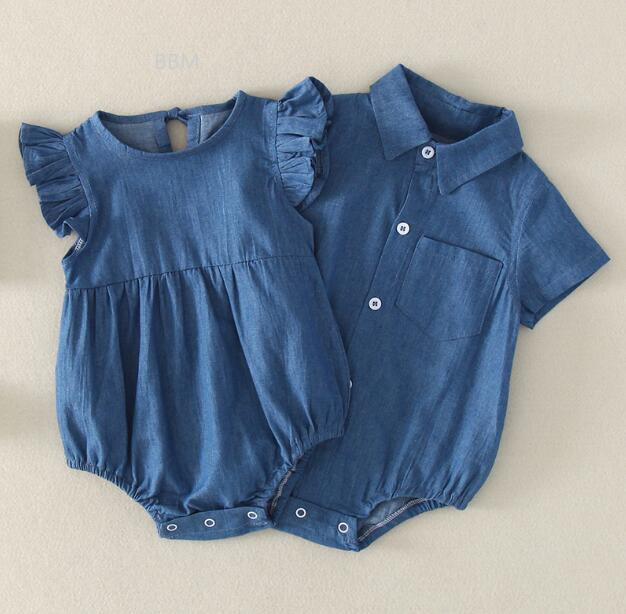 2024★春夏新作★韓国風ベビー服★ロンパース★2色66-100CM