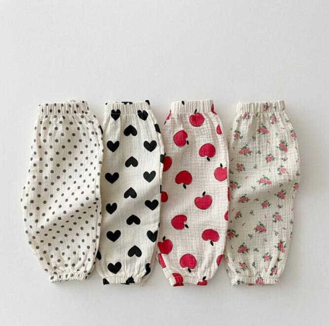 2024★春夏新作★韓国風子供服★ズボン★可愛い★4色73-100CM