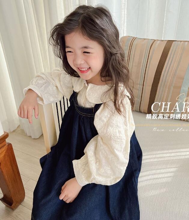 2024夏新品★子供服 　トップス+ワンピース　セット★90-150cm★