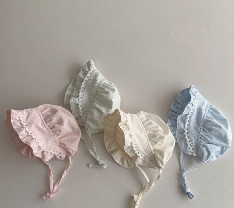 2024年夏新品★子供用&ベビー帽子★ハット★4色選べ