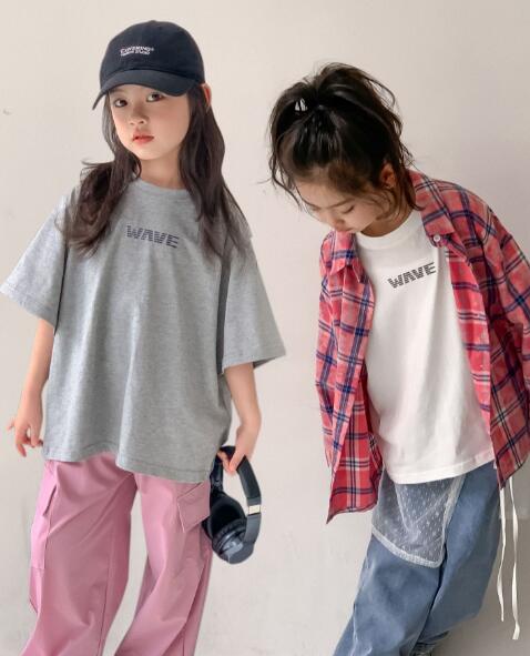 2024新品★子供服　トップス★100-160cm　2色