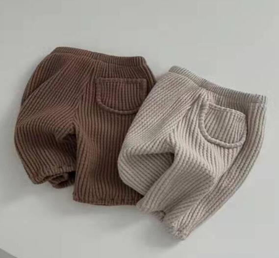 2024★春秋新作★韓国風子供服★ズボン★カジュアル★2色73-100CM