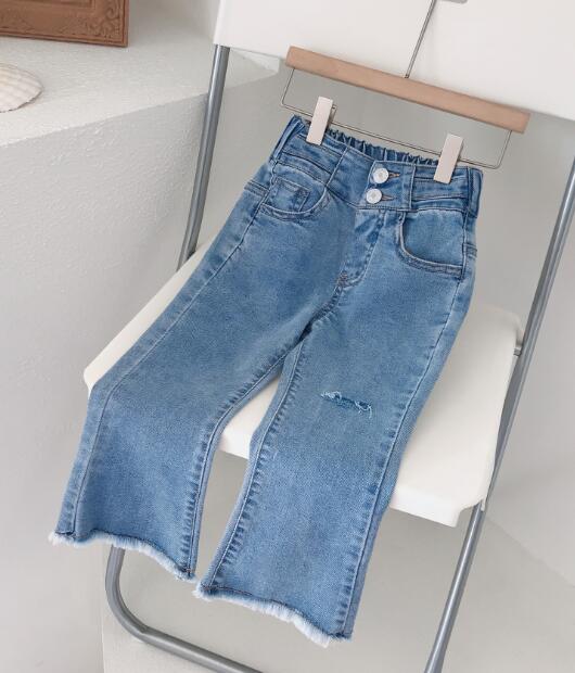 2024★春秋新作★韓国風子供服★ジーンズ★90-130CM