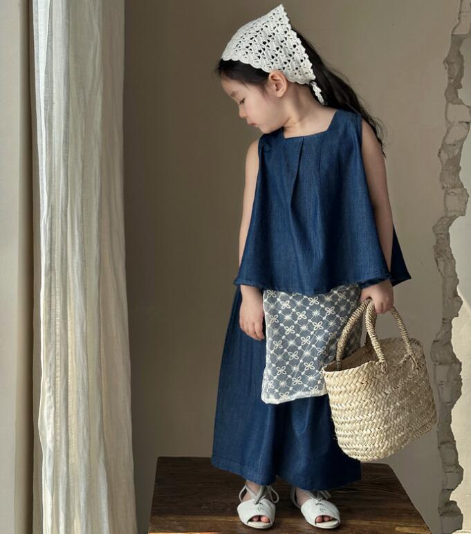 2024年新品★子供服　トップス+ズボン　セット★90-140cm★