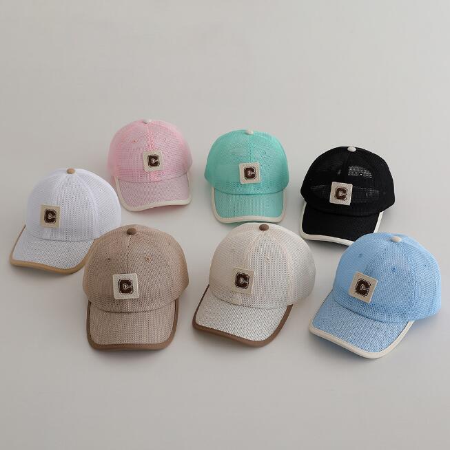 子供用★帽子★キャップ★キッズ★男女兼用★野球帽★日焼け防止★薄手★7色