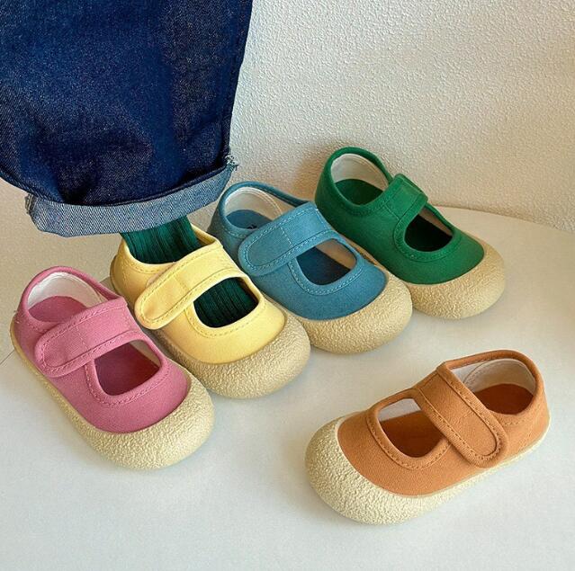 「2024」靴★子供靴★キッズ靴★シューズ★キッズ★ズック靴★4色「23-27#」