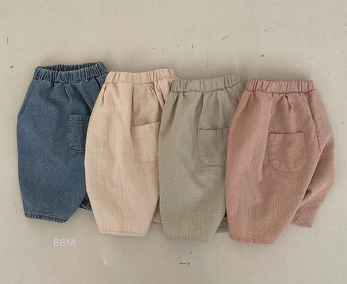 2024★春夏新作★韓国風子供服★ズボン★3色73-100CM