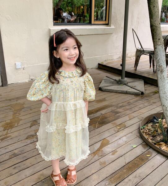 2024★春夏新作★韓国風子供服★ワンピース★3色5-13