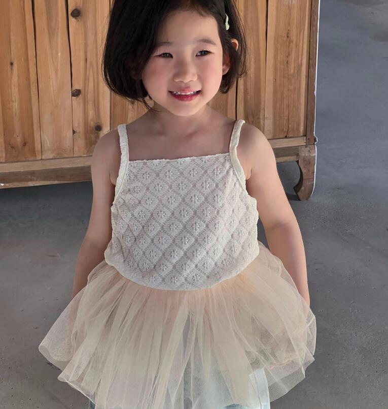 2024★春夏新作★韓国風子供服★キャミソール★3色80-140CM