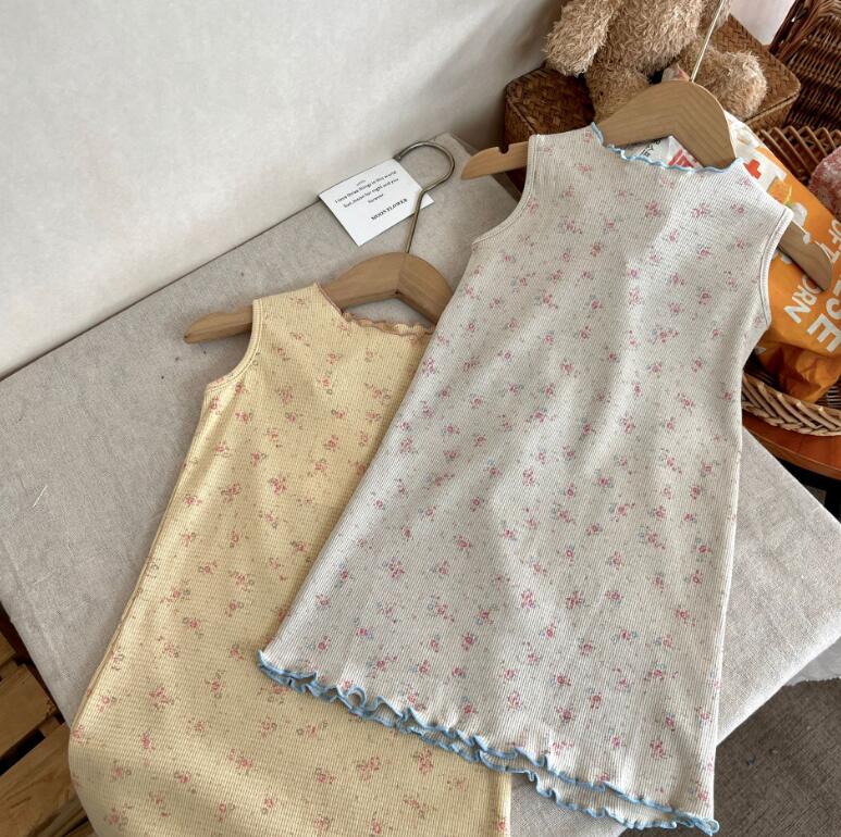 2024夏新品★子供服　ワンピース★80-140cm★2色