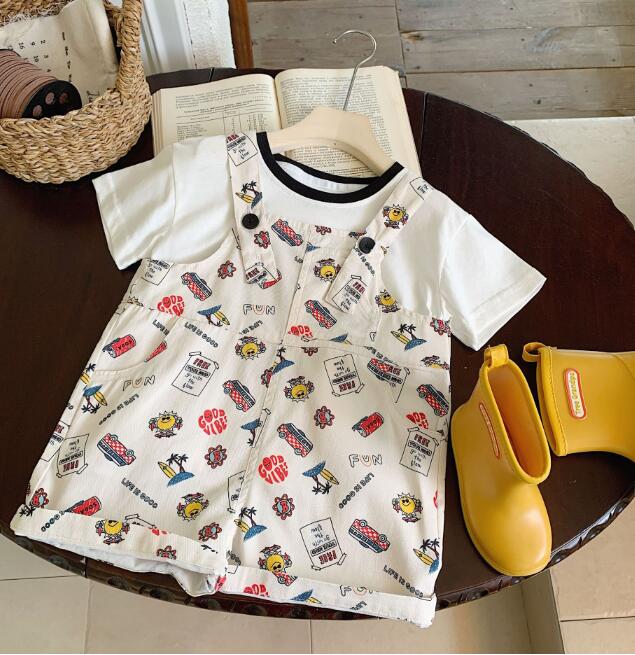 2024夏新品★子供服　サロペット★90-140cm★