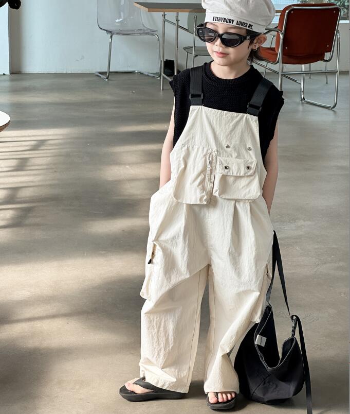 2024★春夏新作★韓国風子供服★サロペット★2色90-150CM