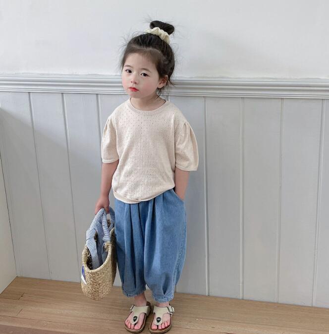 2024夏★子供服　ニットトップス　80-130cm★