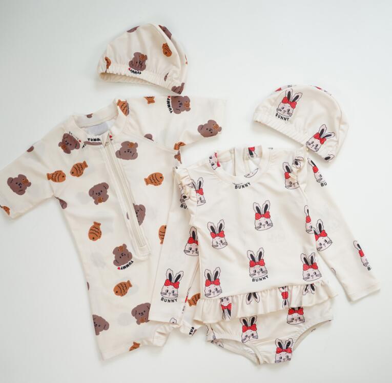 2024夏★子供服　水着　80-130cm★2柄