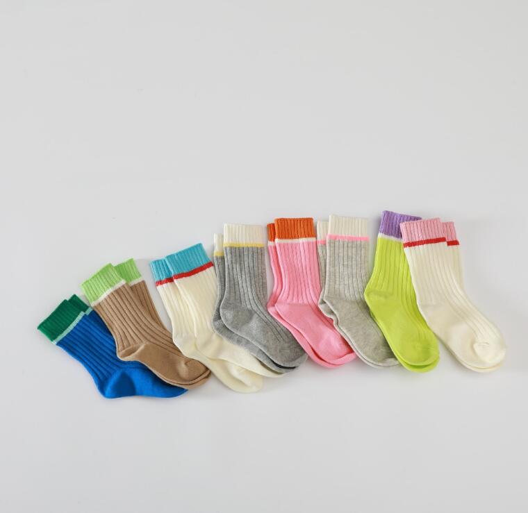 2024★ソックス★キッズ靴下★8色S-L