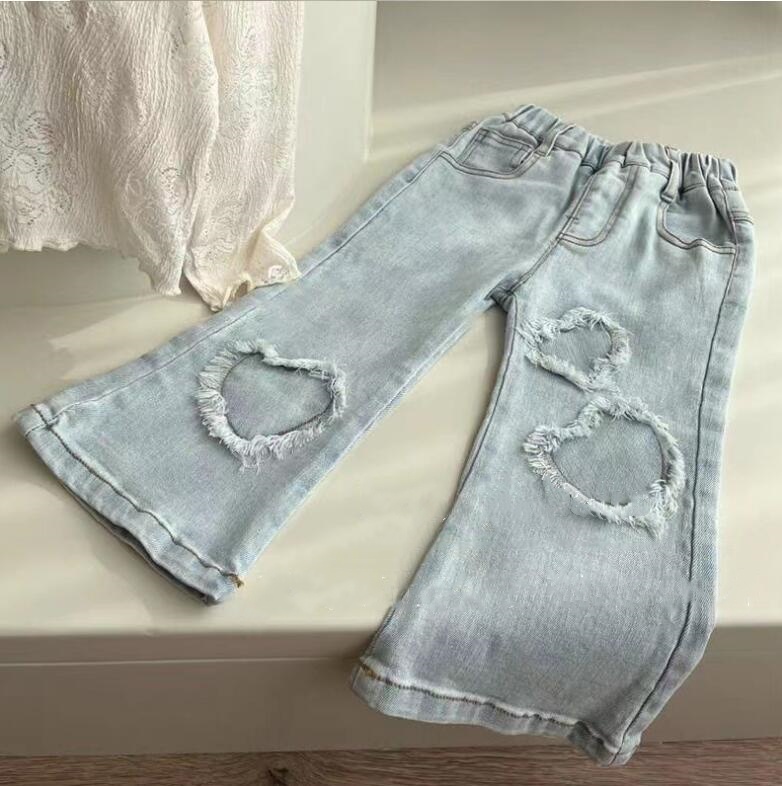 2024★夏新作★韓国風子供服★ジーンズ★90-140CM