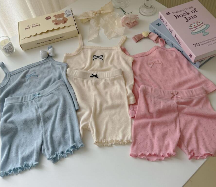 2024夏新品★子供服　セットアップ★90-140cm★3色