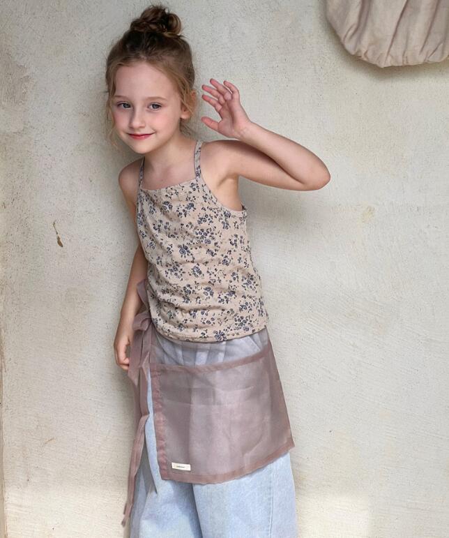 2024夏C★子供服　トップス　キャミソール★90-150cm★2色