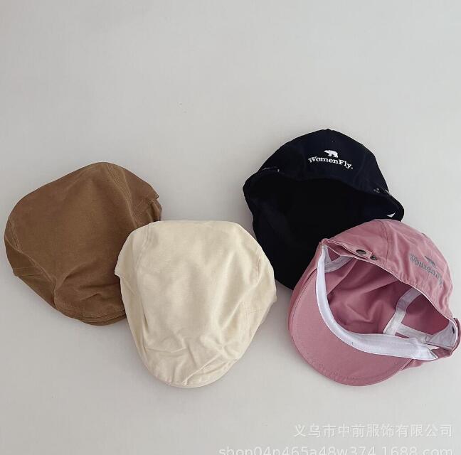 「2024」子供用/大人用★帽子★ベレー帽★キッズ★男女兼用★親子★4色