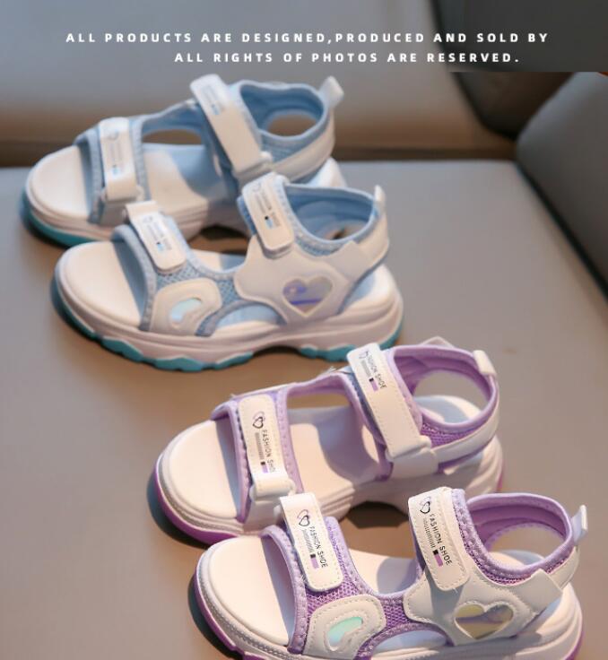 「2024」靴★子供靴★シューズ★キッズ女の子★サンダル★2色★26-36#
