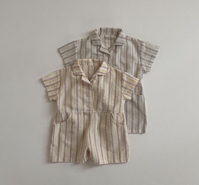 2024新品★ベビー服★ロンパース★66-90cm★2色