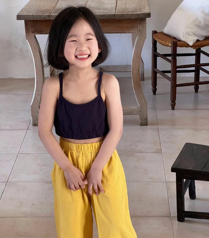 2024★夏新作★韓国風子供服★キャミソール★2色80-140CM