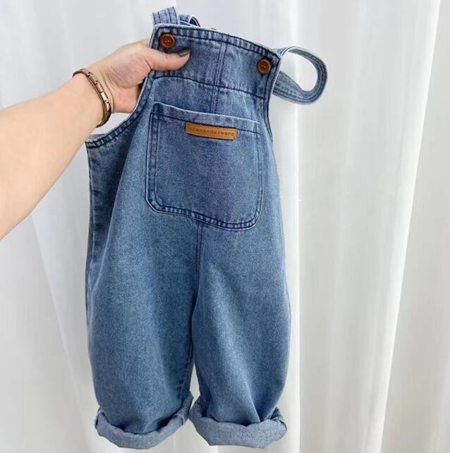 「2024」子供服★サロペット★デニム★韓国風子供服★キッズ★80-140CM
