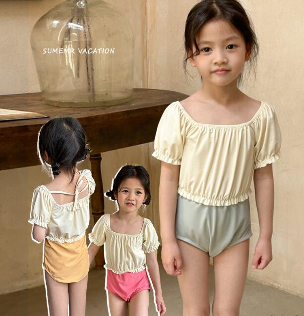 2024夏新品★子供服　水着★90-140★3色