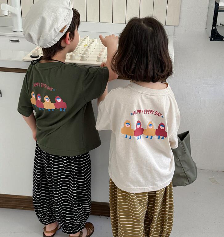 2024夏新★子供服　トップス★80-140cm★2色