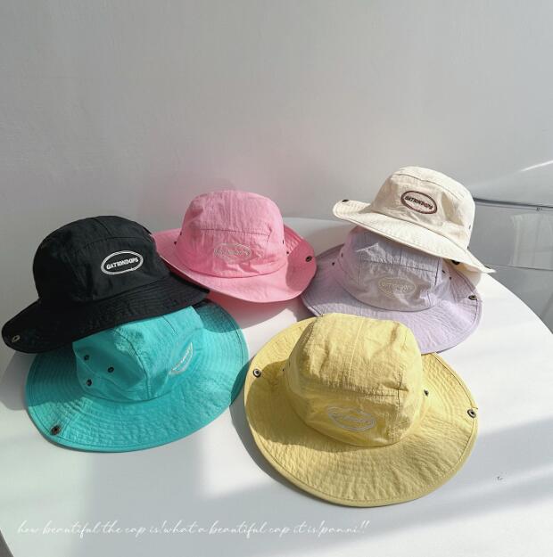 「2024」子供用★帽子★バケットハット★キッズ★韓国風★速乾★ハット★6色